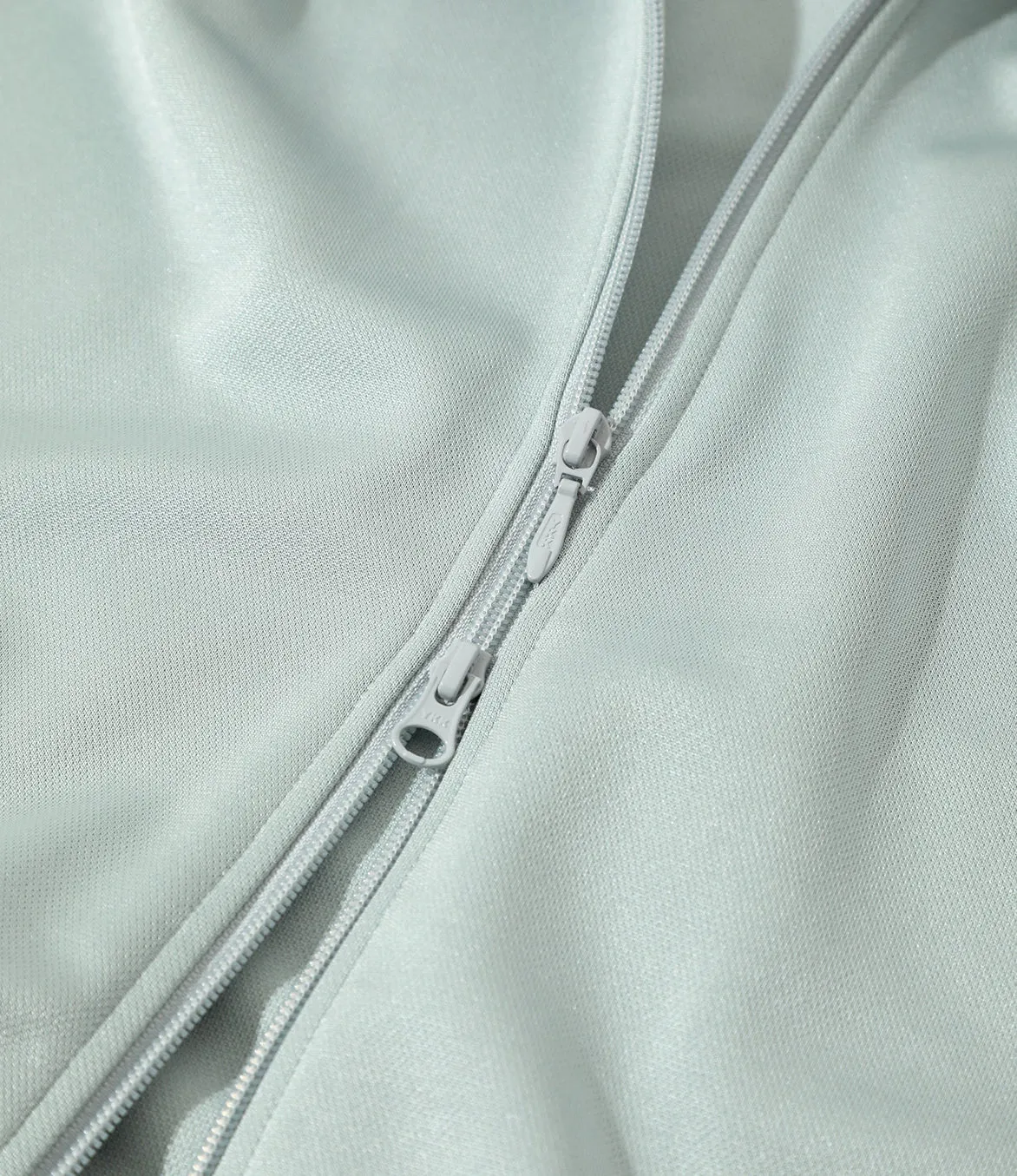 TRACK JACKET POLY SMOOTH - SAX BLUE WrinkleFreeTexture OdorResistant Material