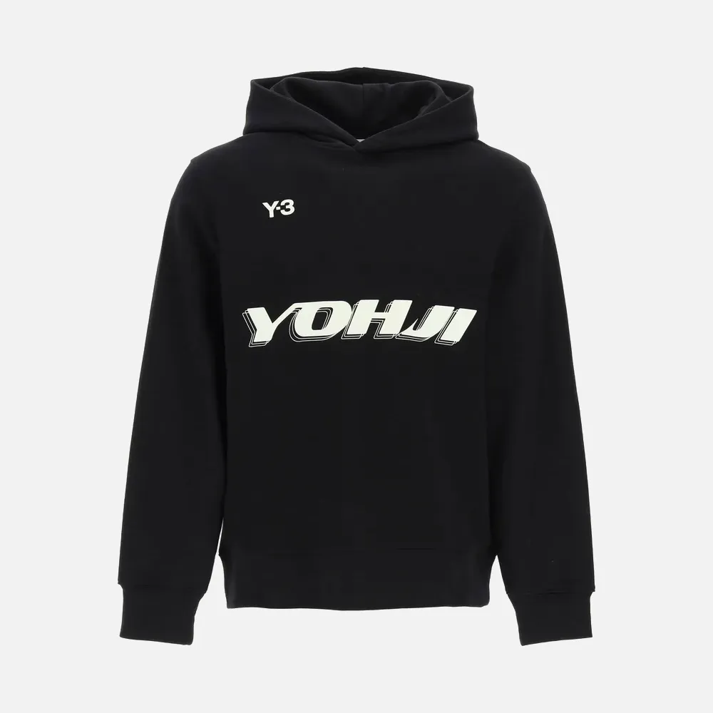 GFX HOODIE - BLACK Peace Glow ThermalInsulated