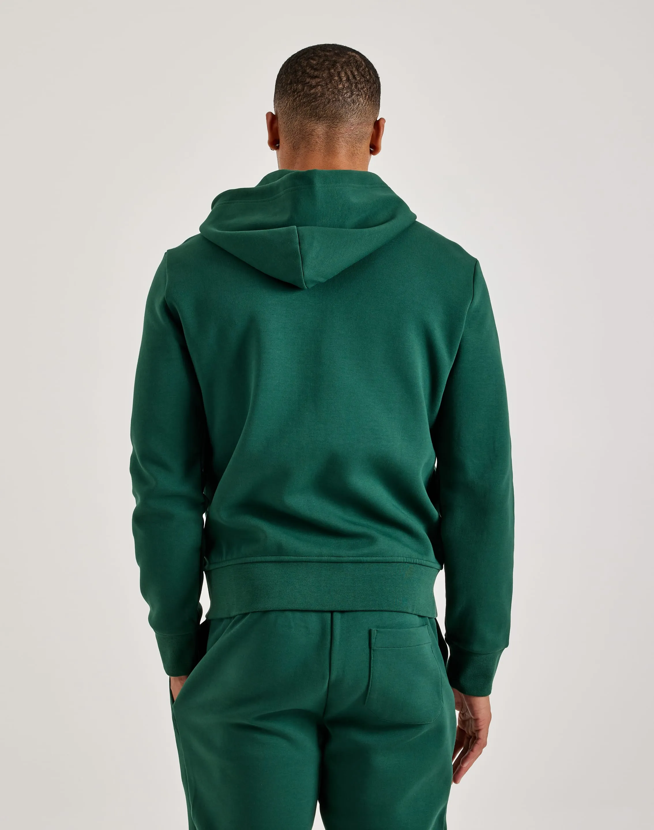 Polo Ralph Lauren Double-Knit Full-Zip Hoodie Ergonomic Pattern
