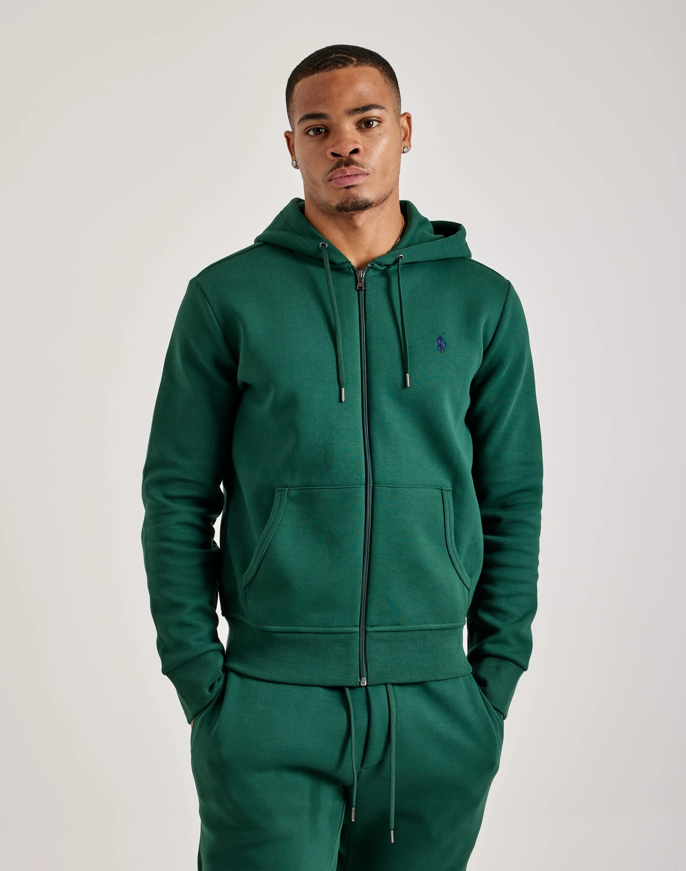 Clear Mind Ethic Core Polo Ralph Lauren Double-Knit Full-Zip Hoodie