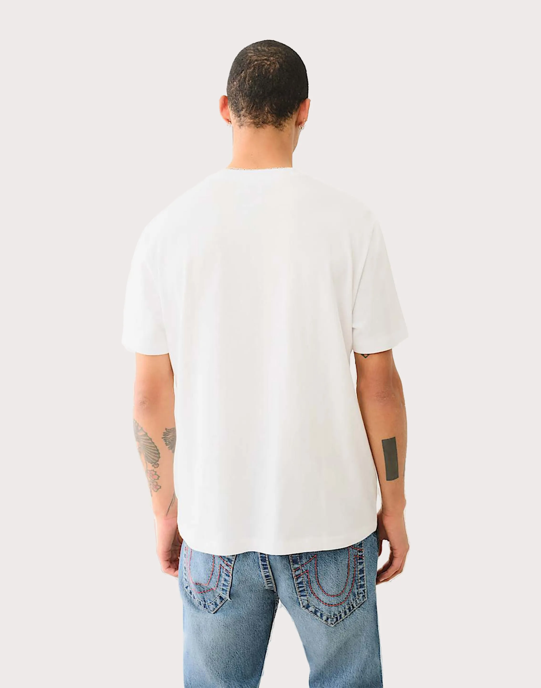 True Religion Billboard Graphic Tee Boho Free MoistureWicking