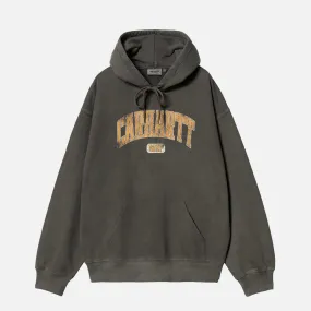 HOODED LIBRARY SWEAT - BLACK Luxury Mood Office Mood