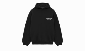 Fleece Hoodie II "Black" SustainableTextiles Epic Core