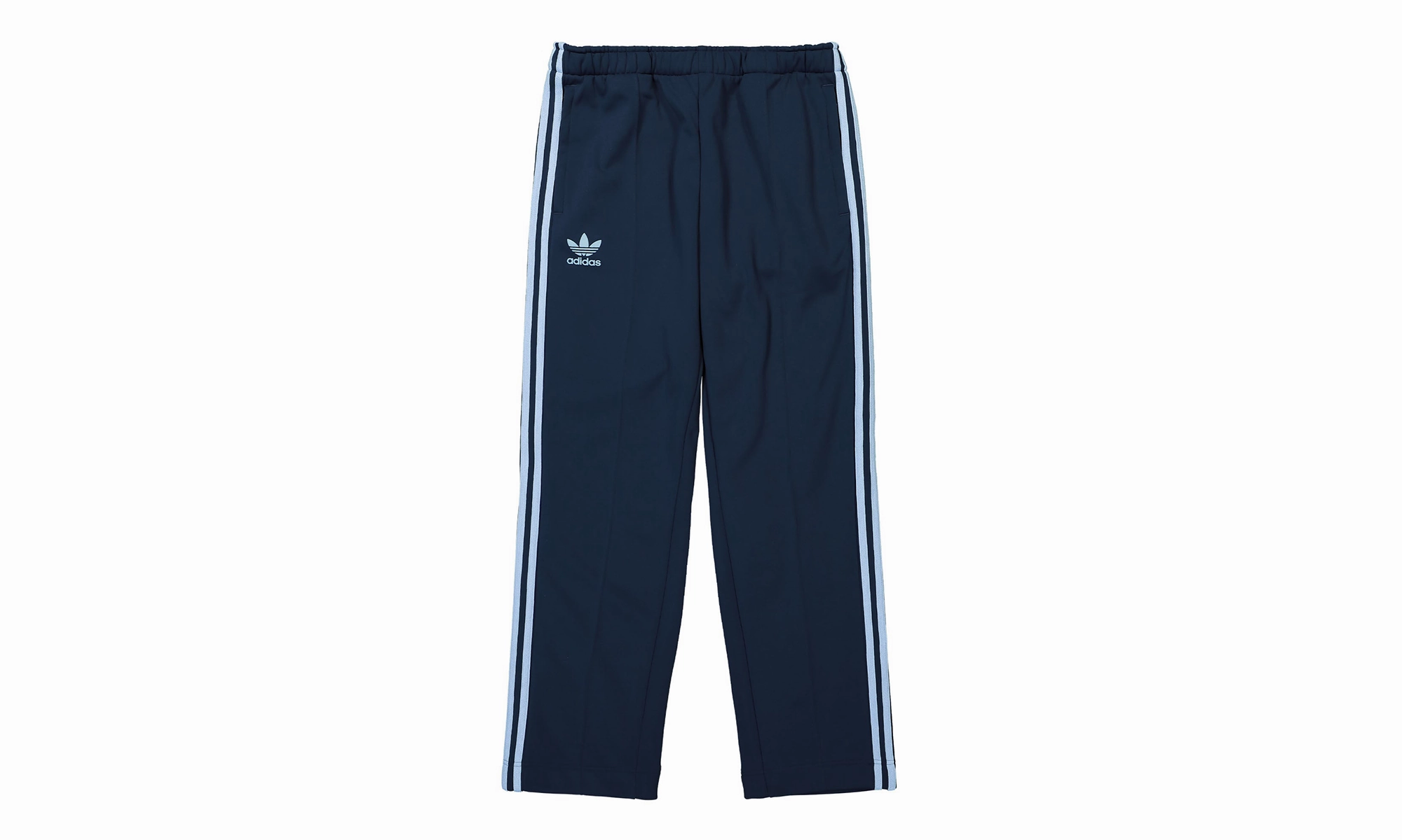 WALES BONNER TRACK PANT 'COLLEGIATE NAVY' "Navy" Loose Thread Breathable mesh