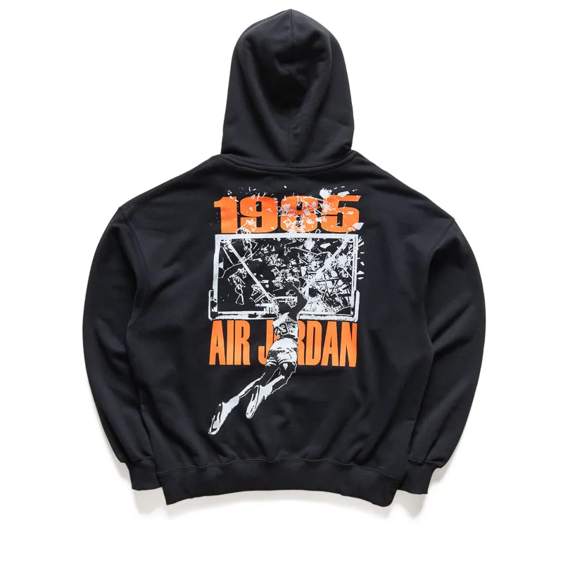 Jordan Oversized Pullover Hoodie - Black/Starfish Street Times Giftable Item