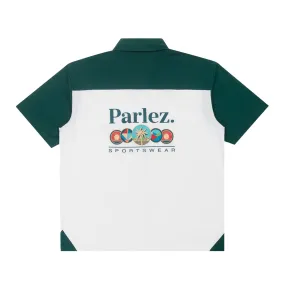 Parlez Jose S/S Shirt - Deep Green Structured Shoulder Support Button-up