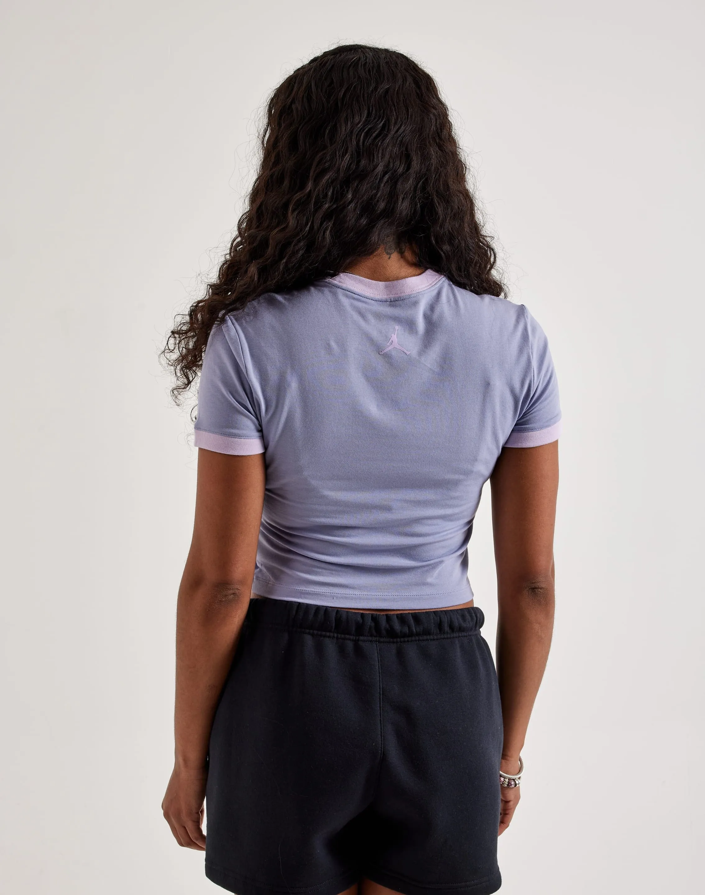 Jordan Cropped Graphic Tee QuickDryTechnology
