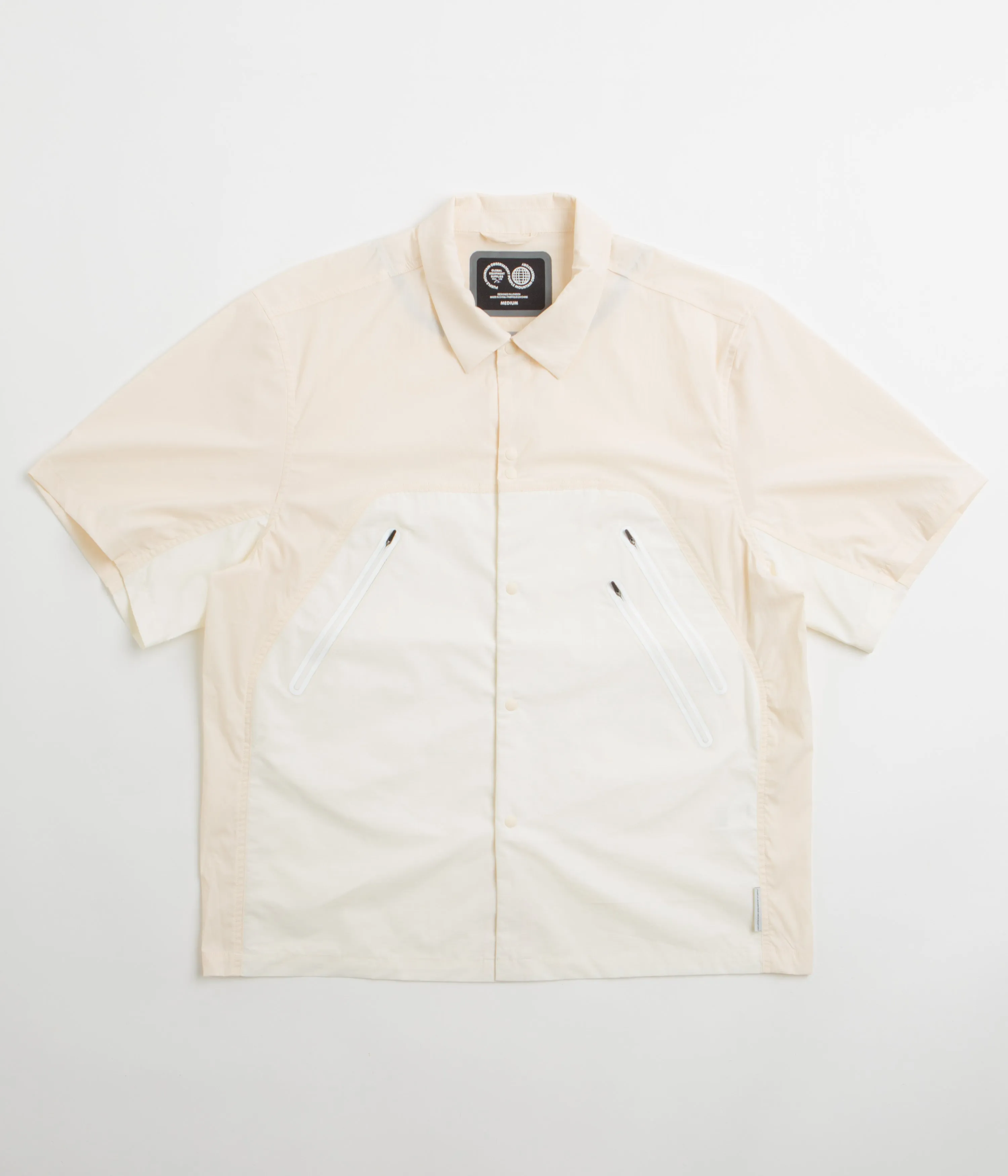 Purple Mountain Observatory Field Shirt - Cream Refined Aesthetic Travel Essential