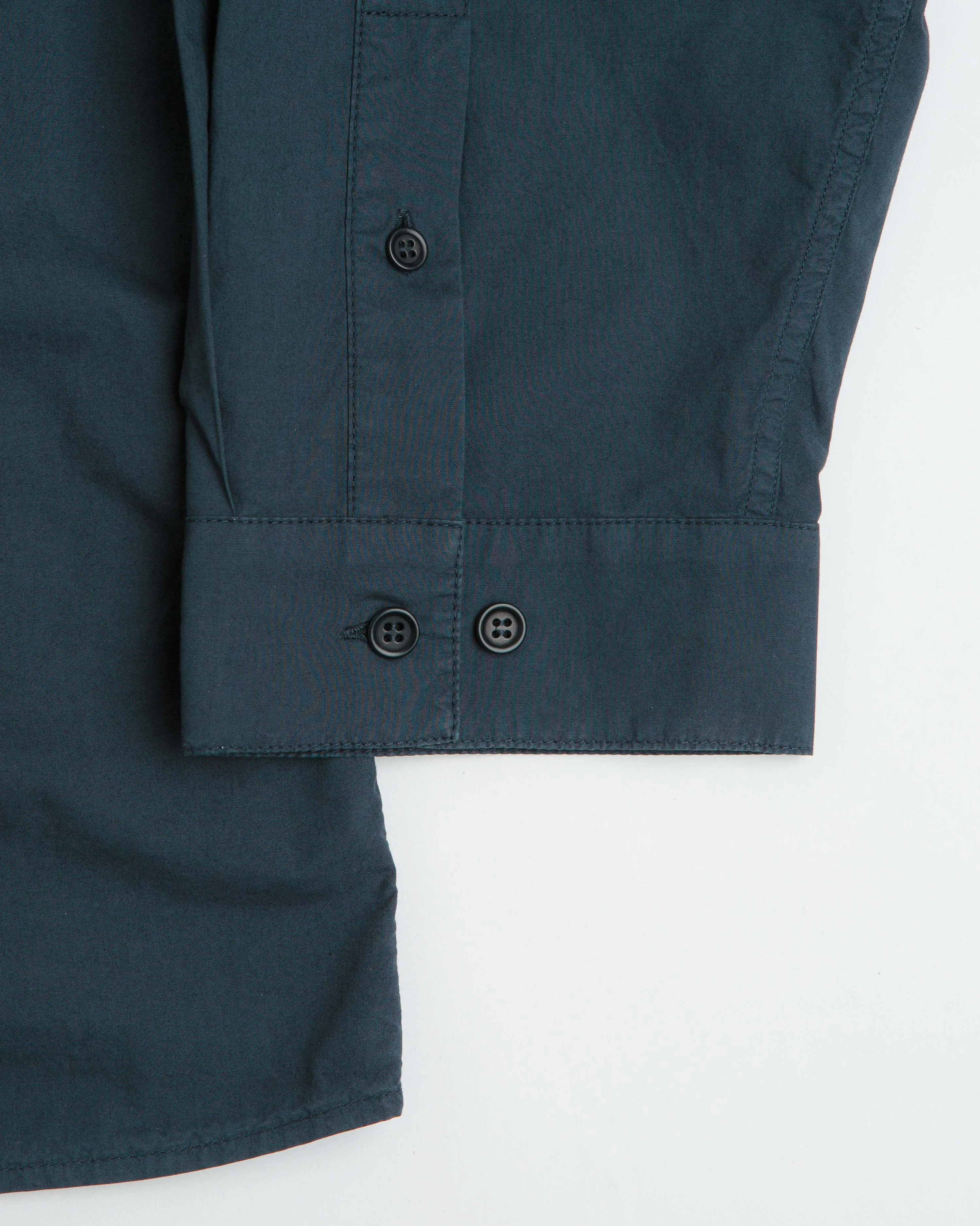 Neutral Tones YMC Wray Shirt - Navy