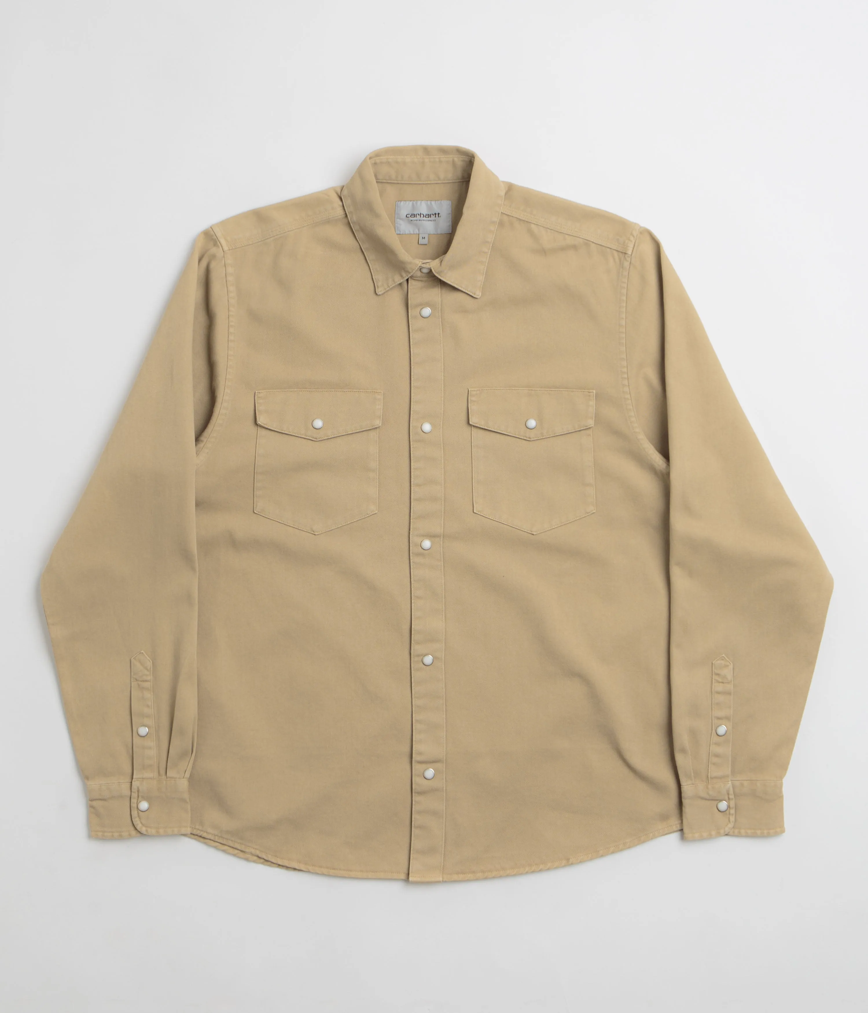 Carhartt Santa Fe Shirt - Dusty Hamilton Brown Versatile Outfit Coffee Run