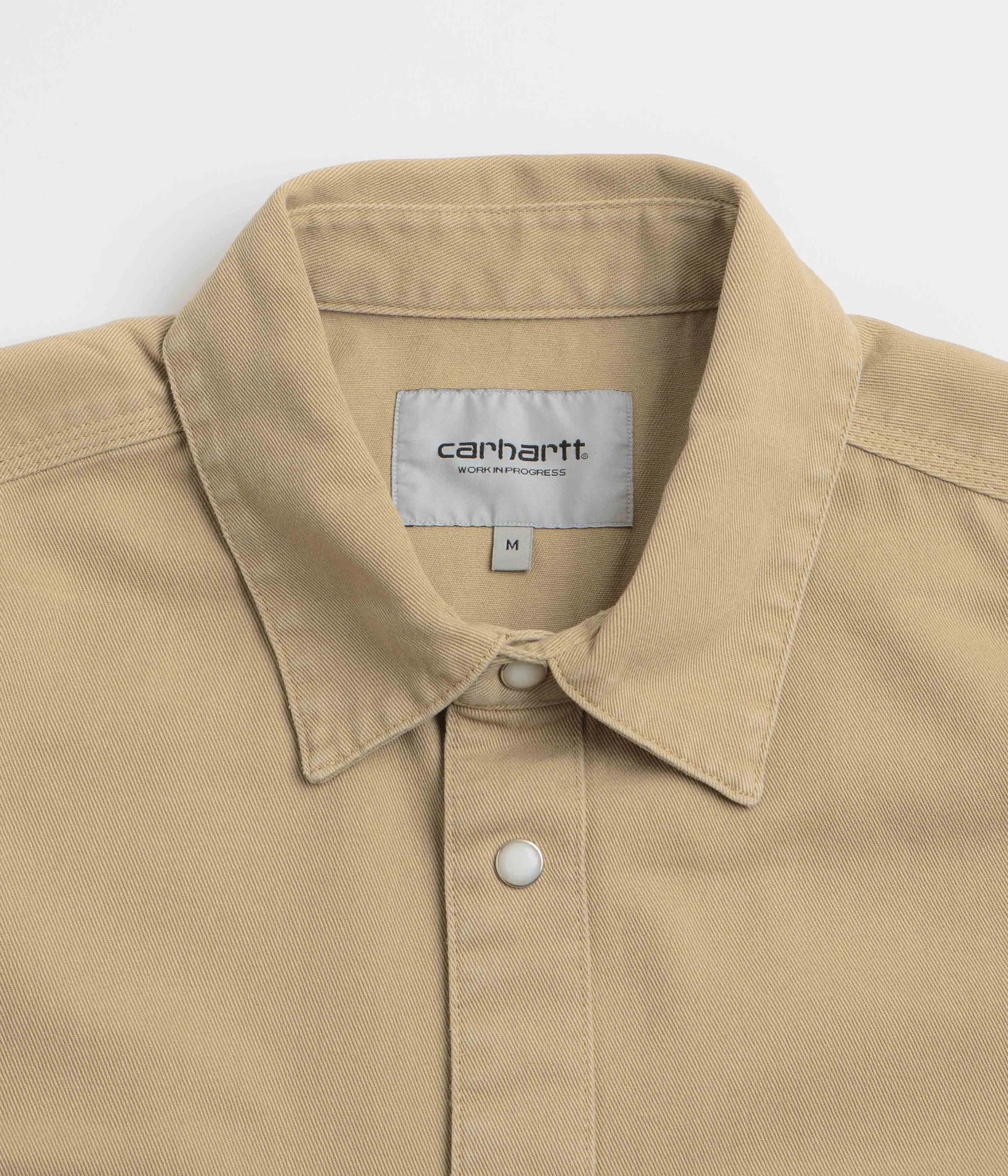 Carhartt Santa Fe Shirt - Dusty Hamilton Brown formal dinner