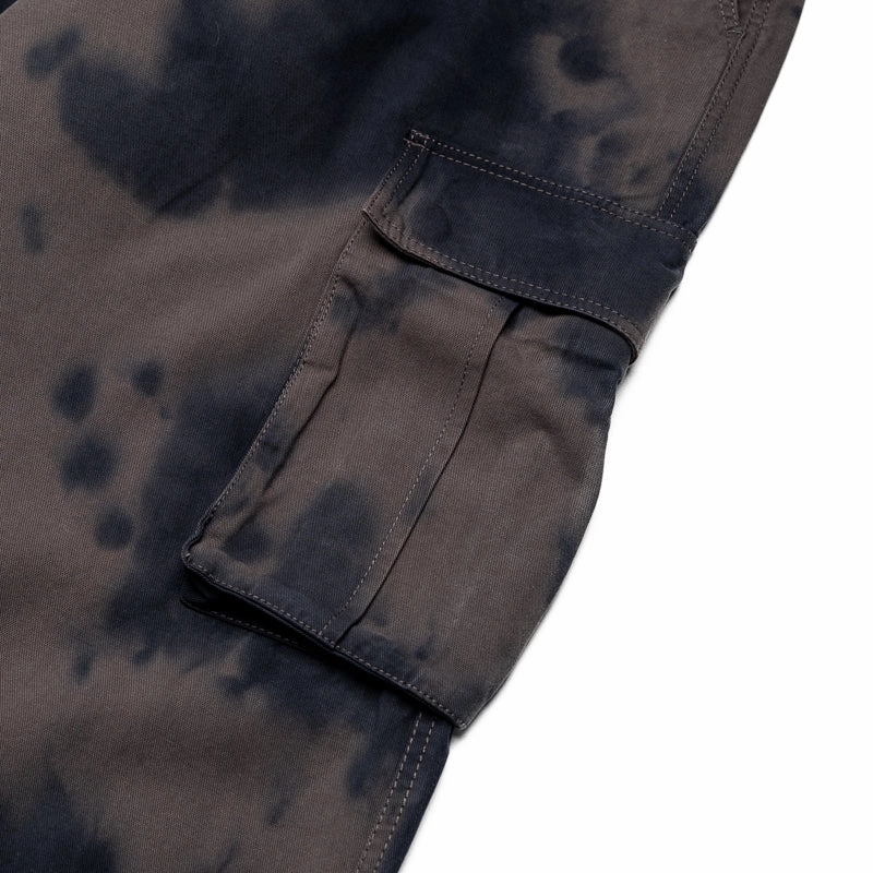 Supervsn Cargo Pant - Black Tropical Glow StainlessZippers