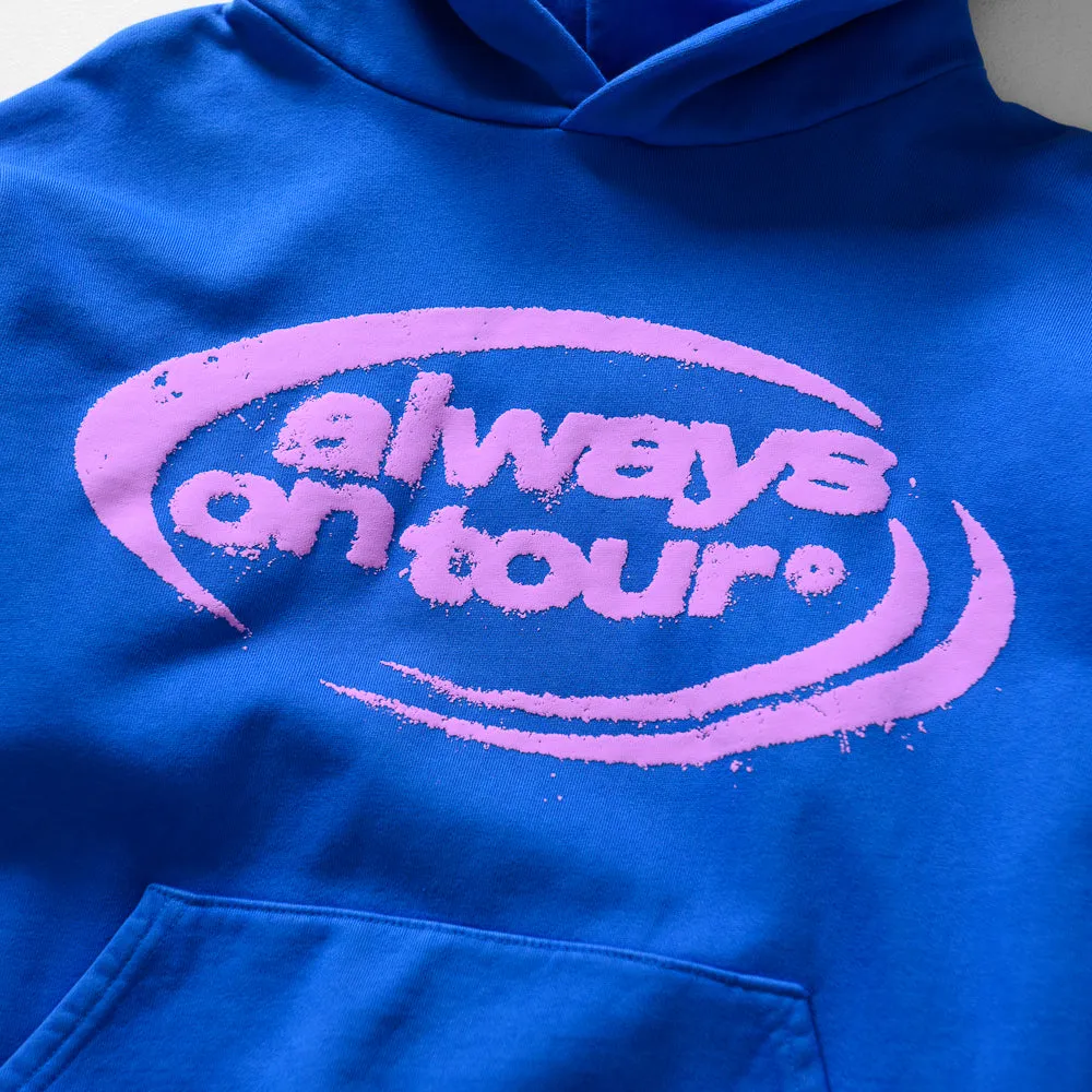 Always On Tour Spinner Hoodie - Cerulean informal gathering