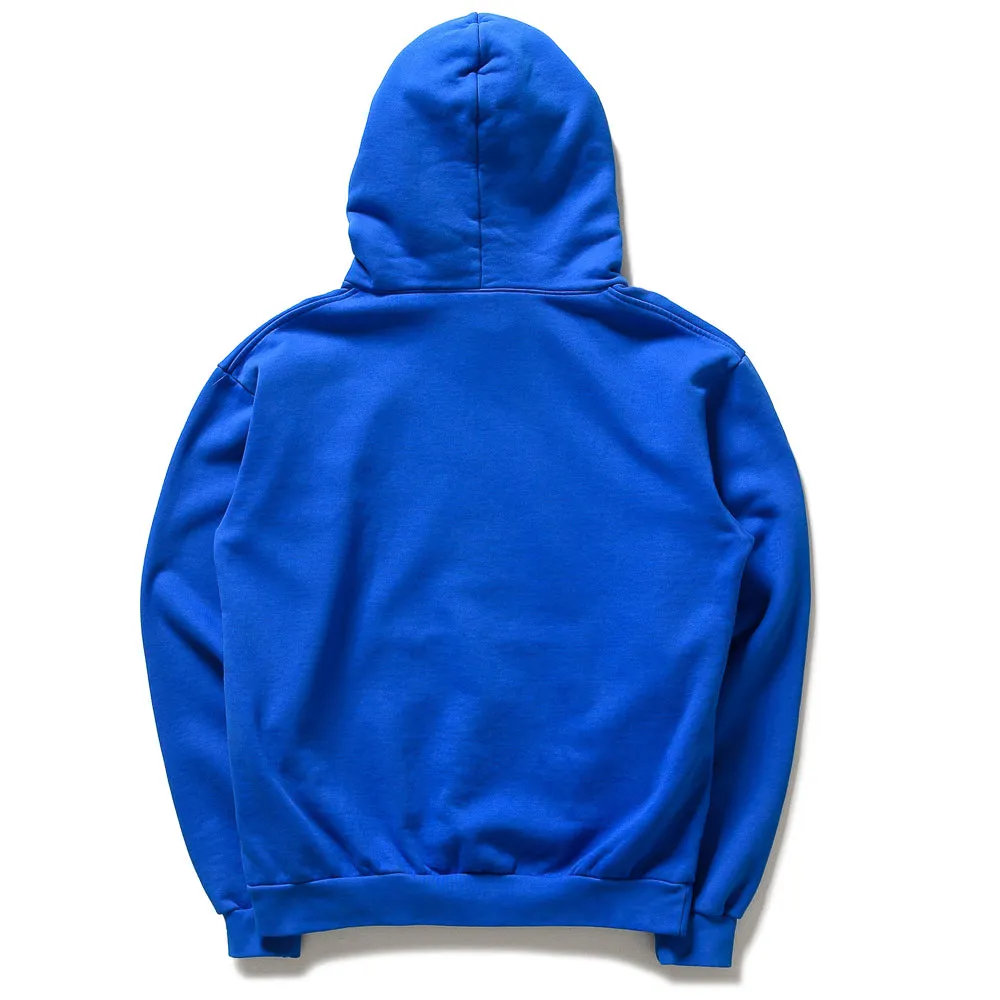 Reflective accents Y2K Style Always On Tour Spinner Hoodie - Cerulean