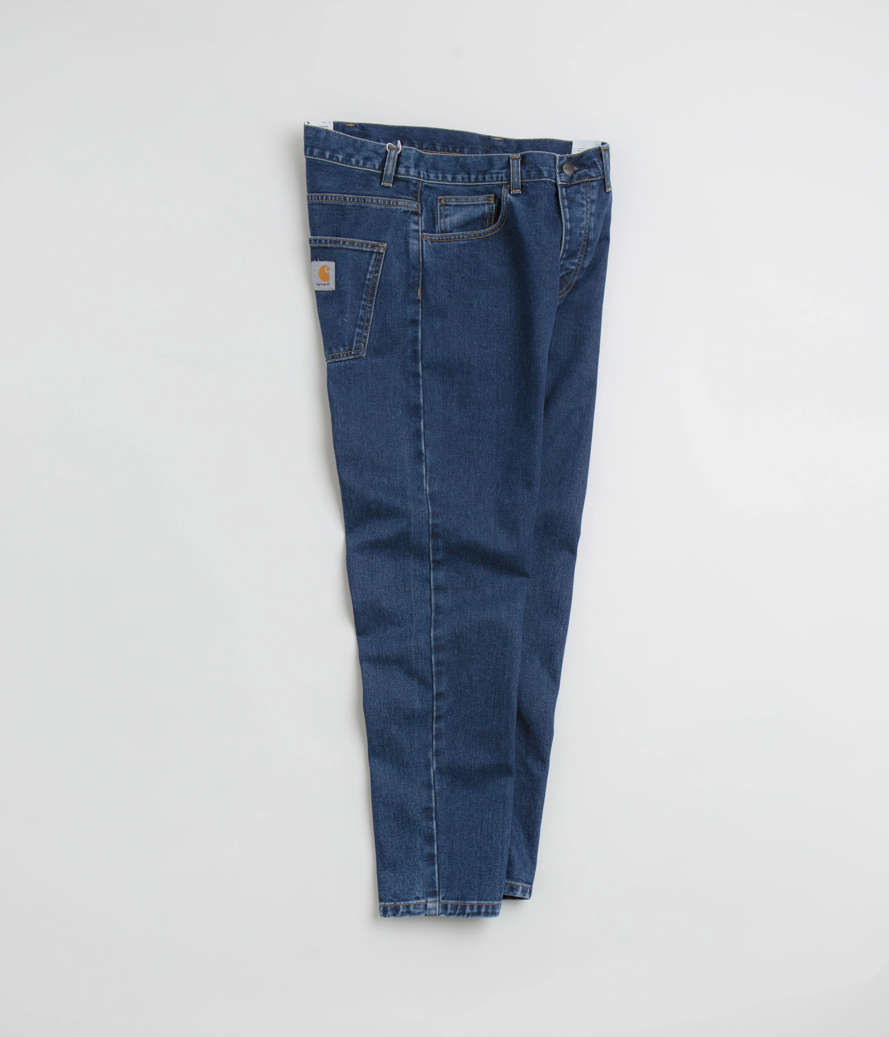 No Ride Up Wool blend Carhartt Newel Pants - Blue Stone Washed