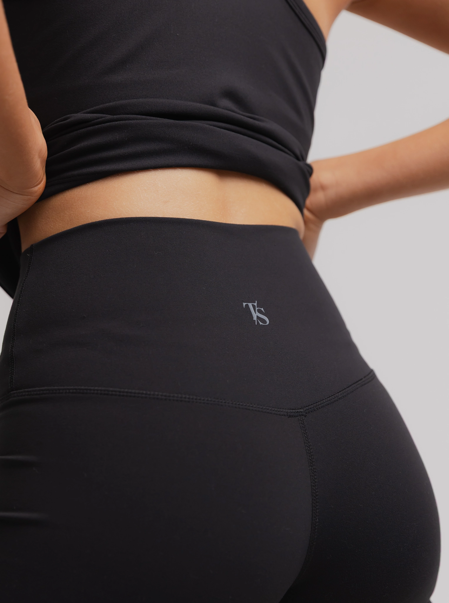 Mellow Bike Short in Black button fly Double Layered Knees