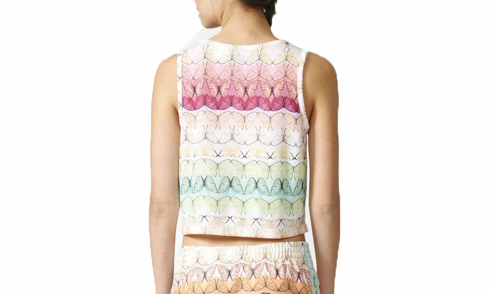 Suburb Ease Borbofresh Loose Crop Tank Top "Multicolor"