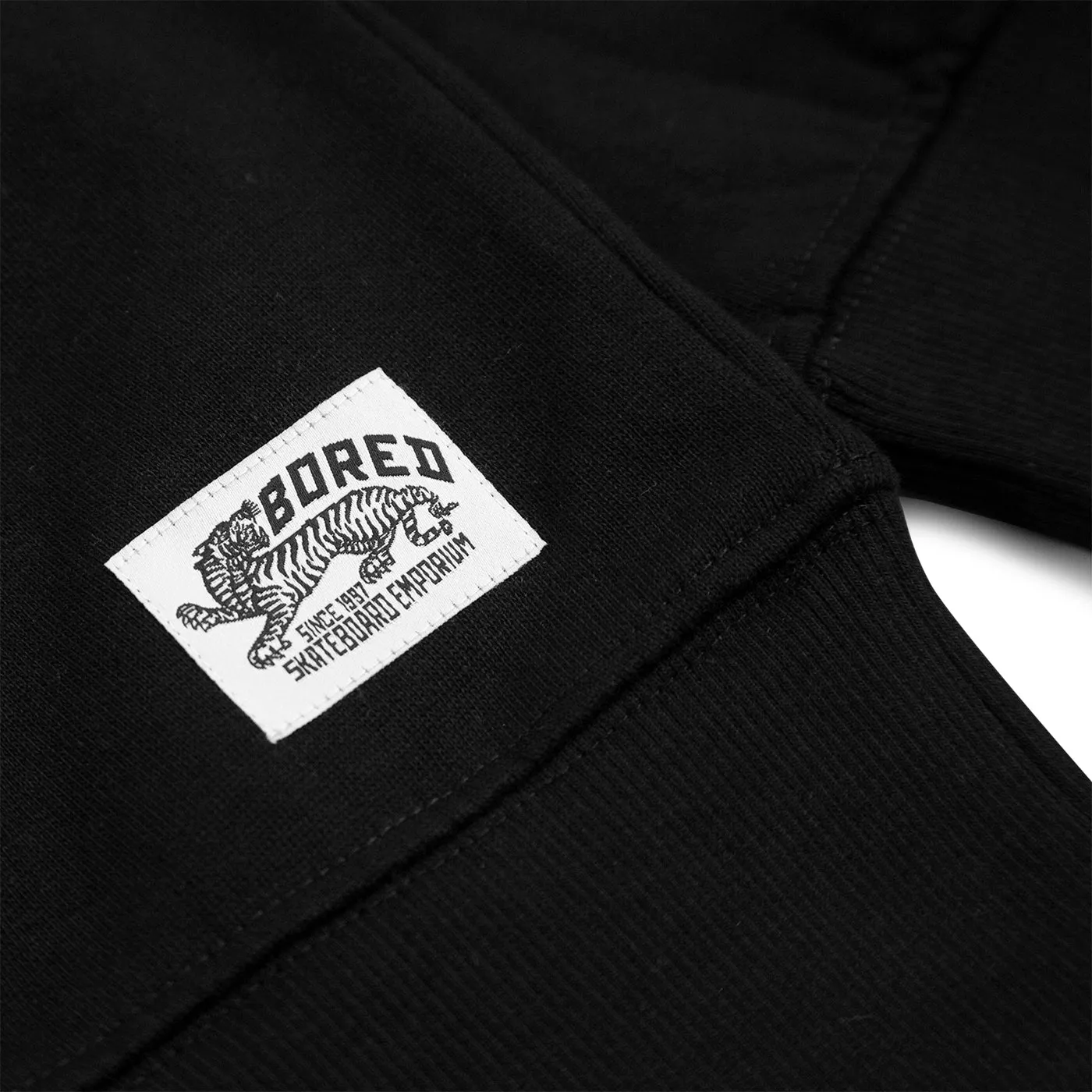 Business casual Bored of Southsea Daily Use Sweatshirt - Black