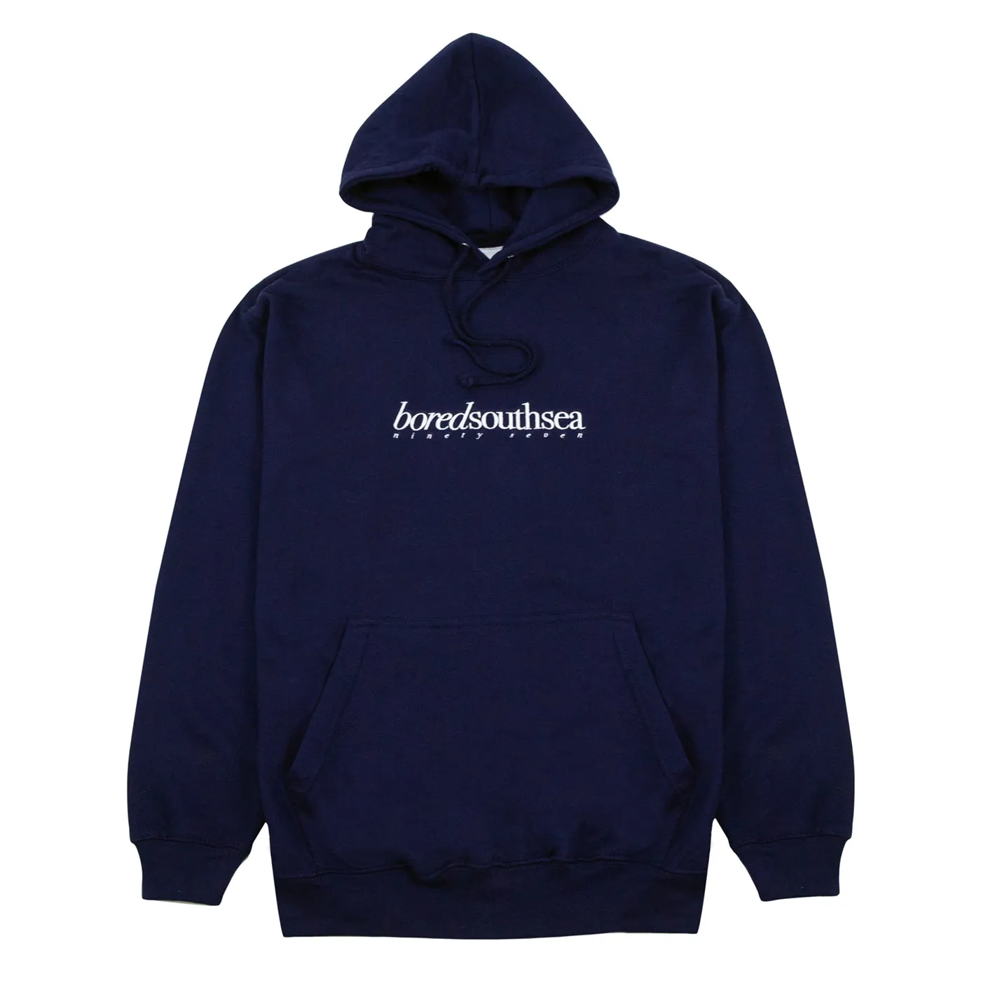 Bored of Southsea Hammer Hoodie - Navy / White Travel Buddy City Tour