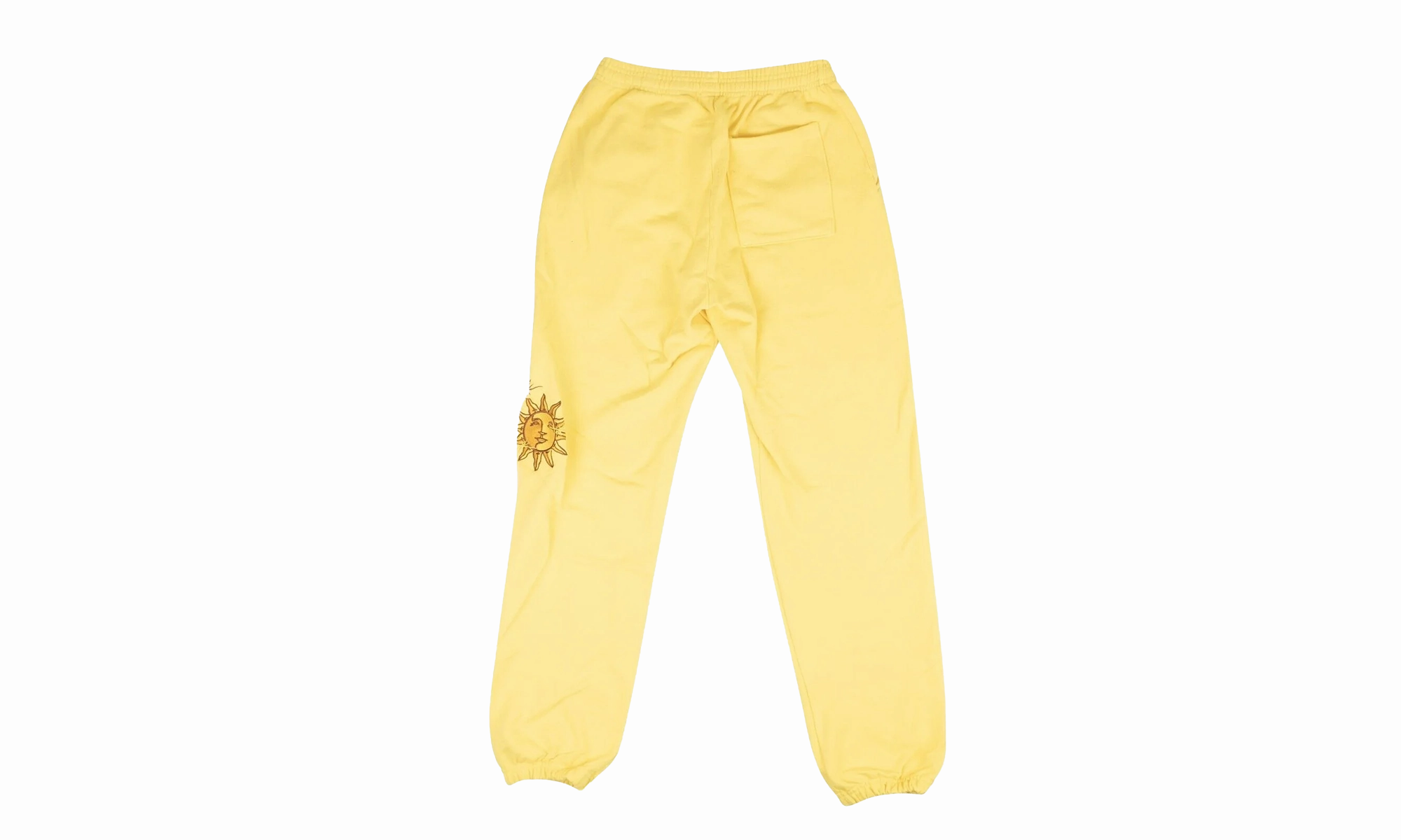 Born Unwanted Embroidered Sweatpants "Yellow"