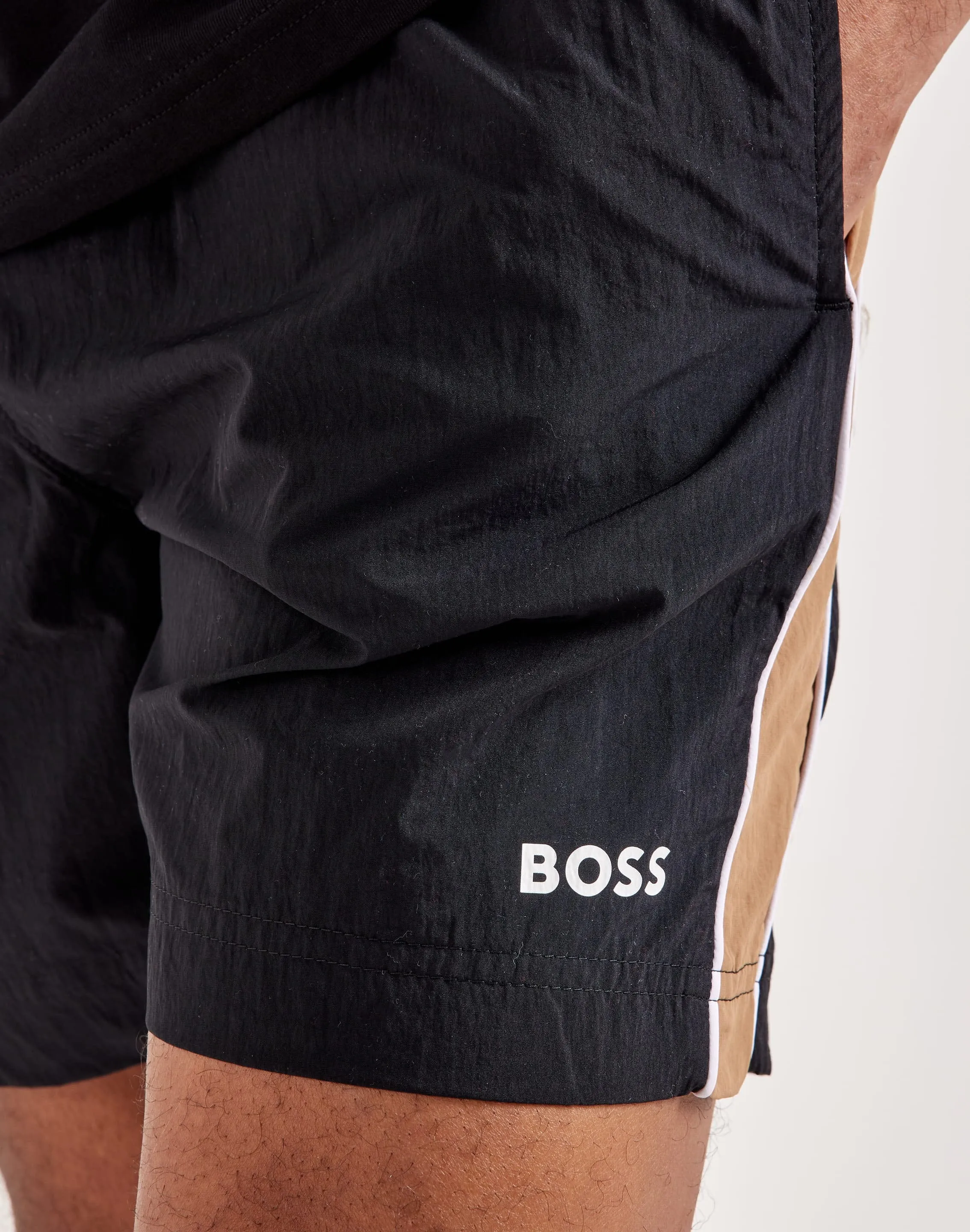 warm fleece Collapsible Hood Boss Tune Shorts