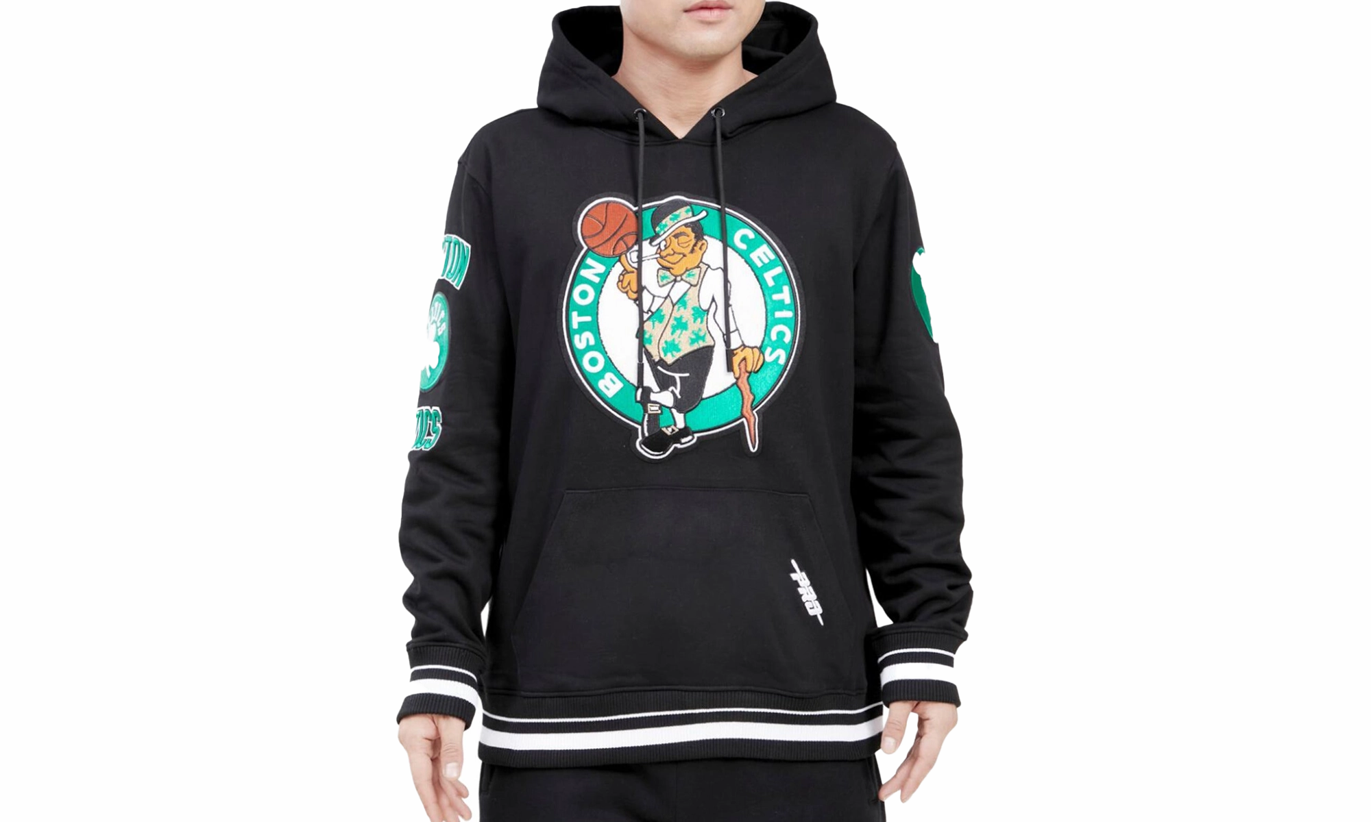 Boston Celtics Retro Classic /Green Hoodie "Black"