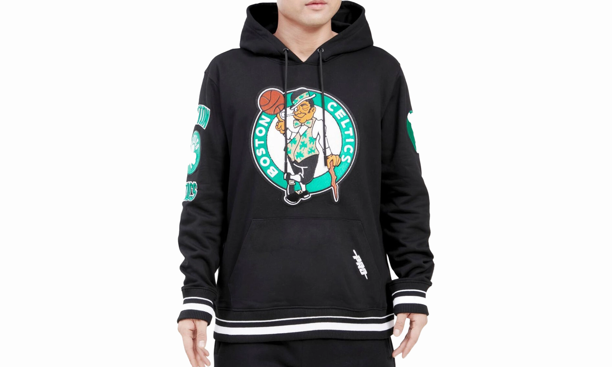 Boston Celtics Retro Classic /Green Hoodie "Black"