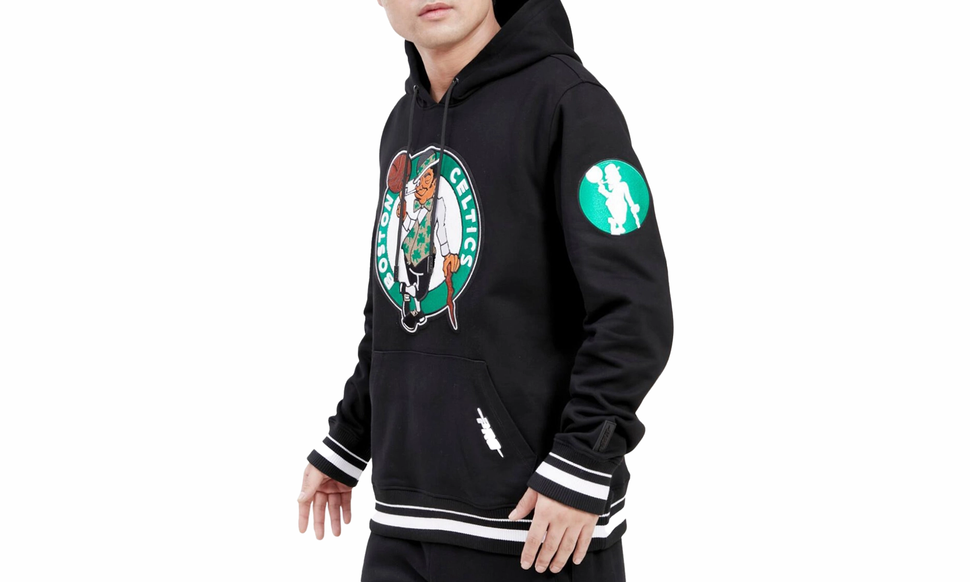 Boston Celtics Retro Classic /Green Hoodie "Black"