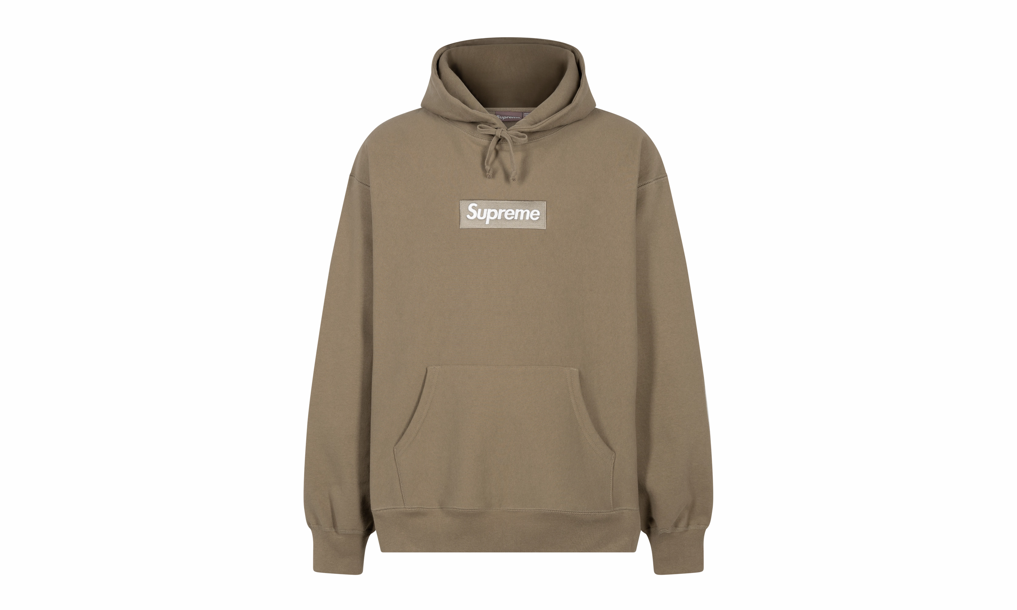 Box Logo Hoodie "FW 23- Dark Sand"