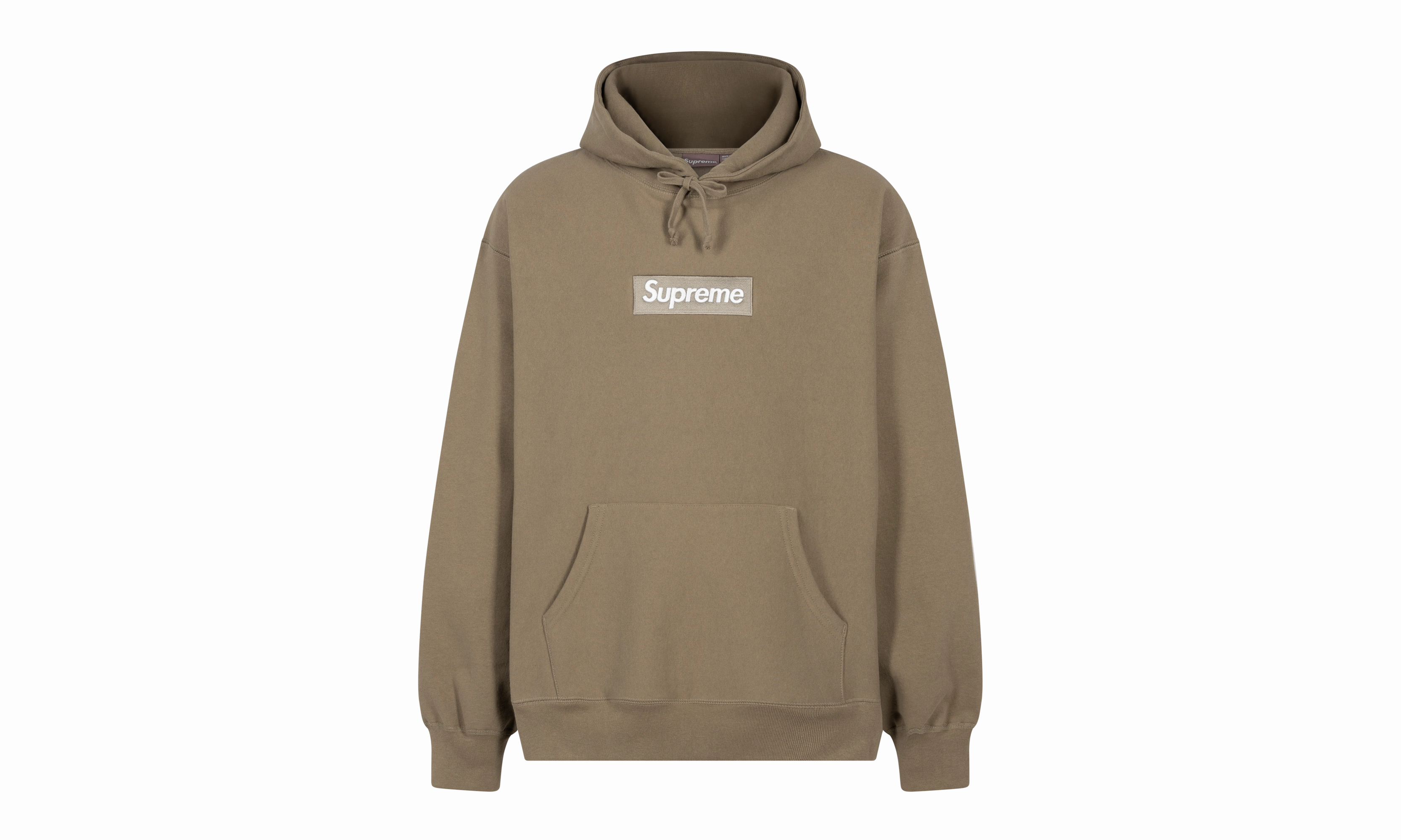Box Logo Hoodie "FW 23- Dark Sand"