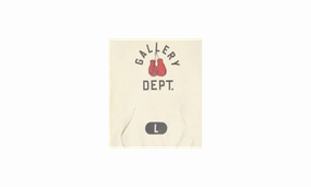 Boxing Gloves Logo Hoodie "Cream"