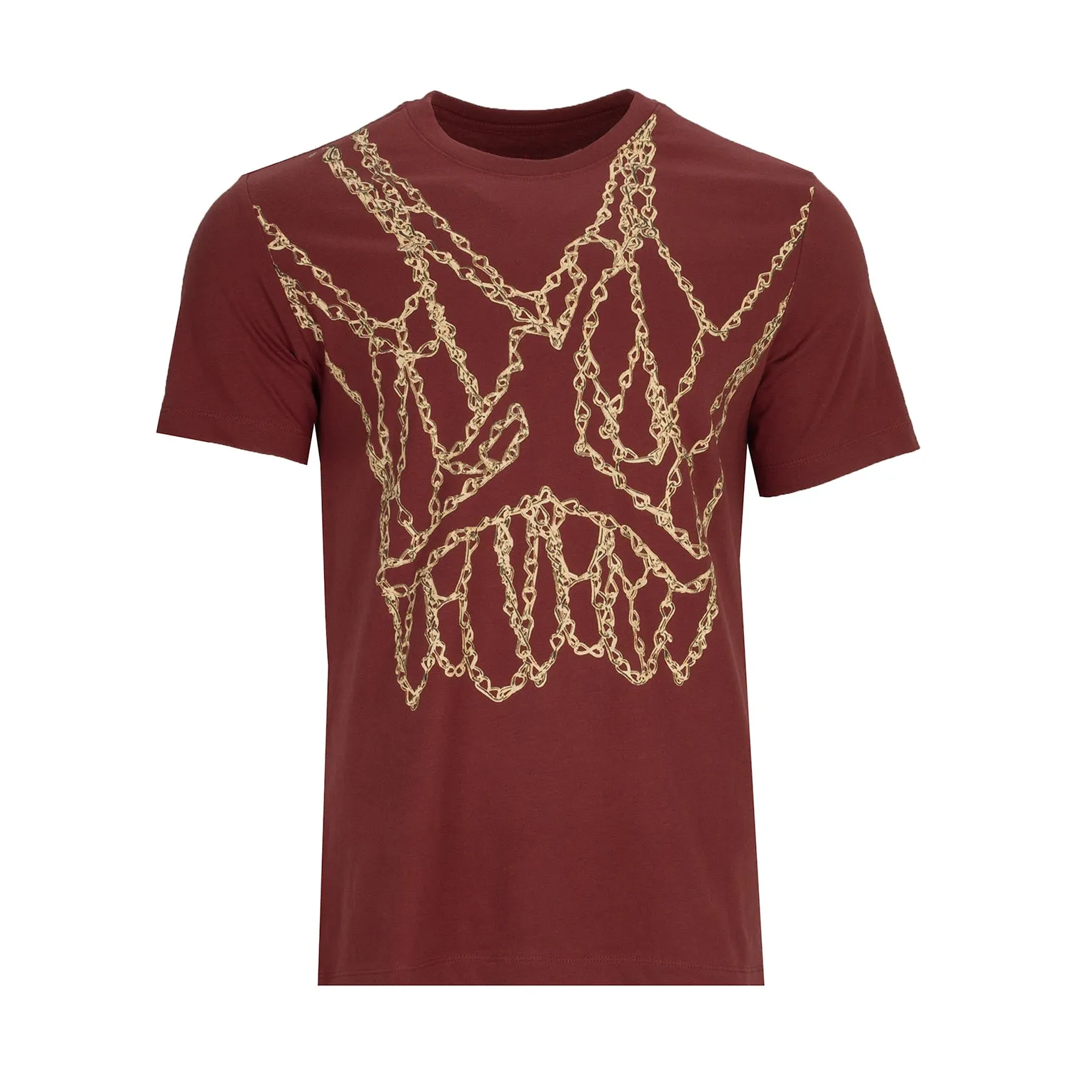Ventilated Back Panel Design Soul Brand Chain Tee - Mens