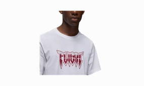 Brand Tee "WHITE" Antibacterial Finish