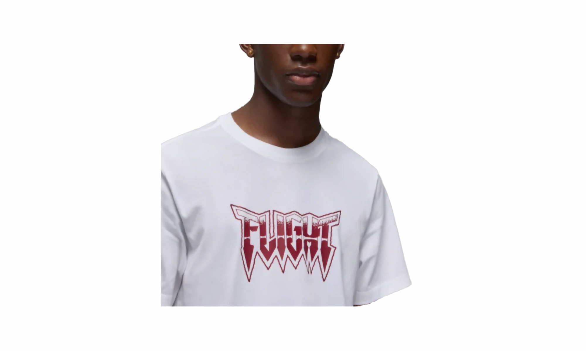 Brand Tee "WHITE" Antibacterial Finish