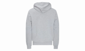 Branded Bands ZippeFleece Hoodie "SILVER"
