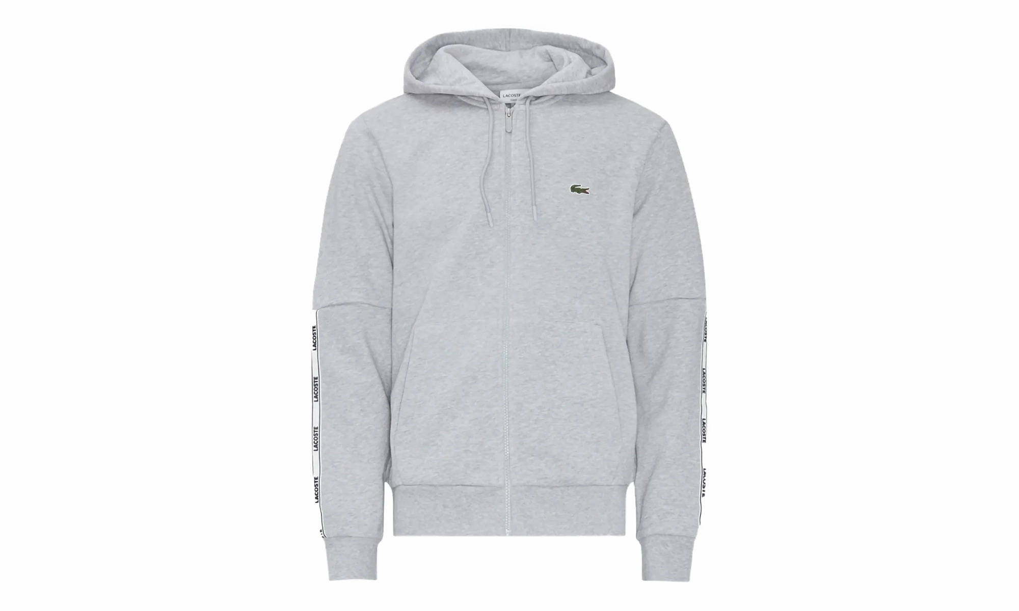 Branded Bands ZippeFleece Hoodie "SILVER"
