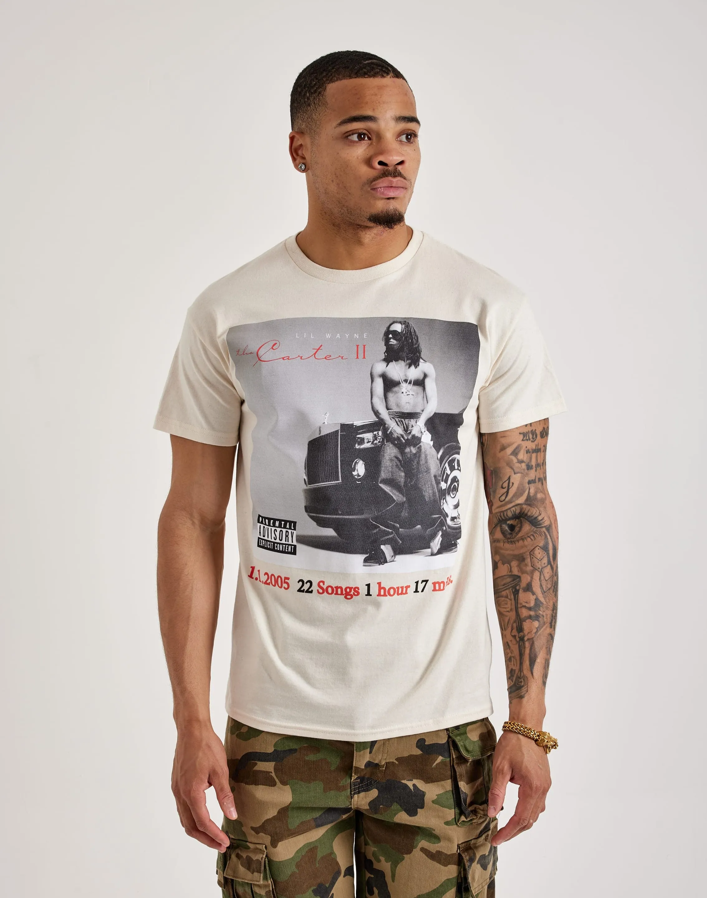 Bravado Lil Wayne Tha Carter II Tee Daily Use Compression Fit