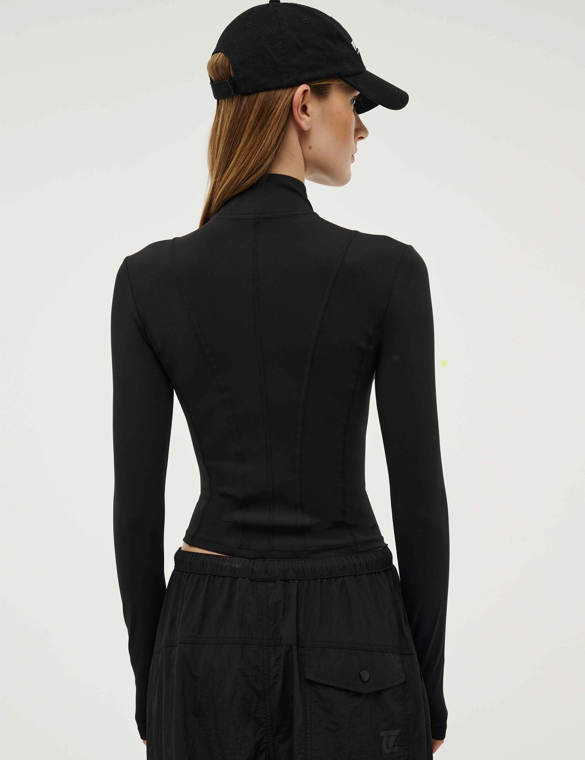 Wrinkle Free Fabric Waterproof Design Breakthrough Jacket - Black