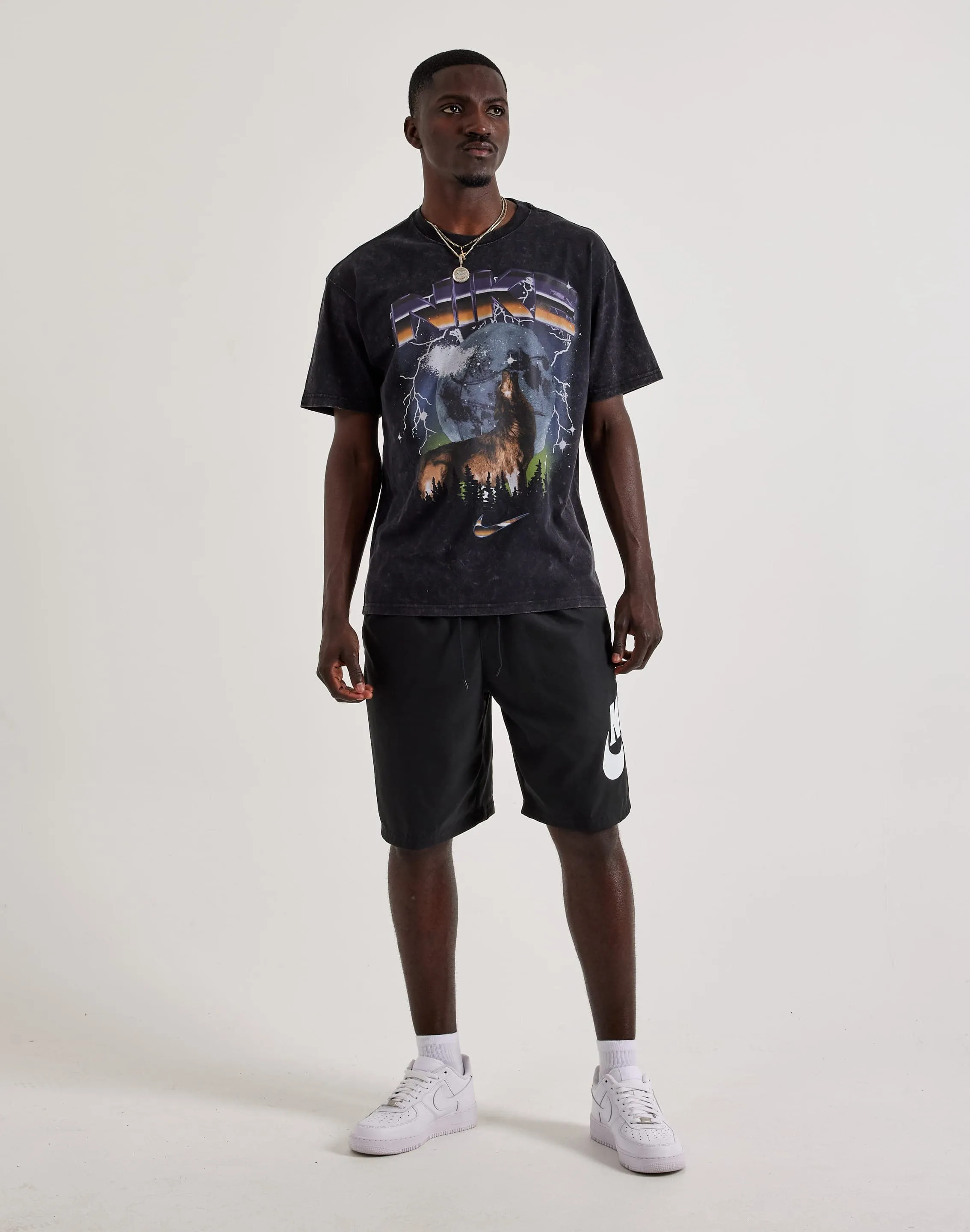 Nike Max90 Wolf Tee HighNeckStyle Web Glow