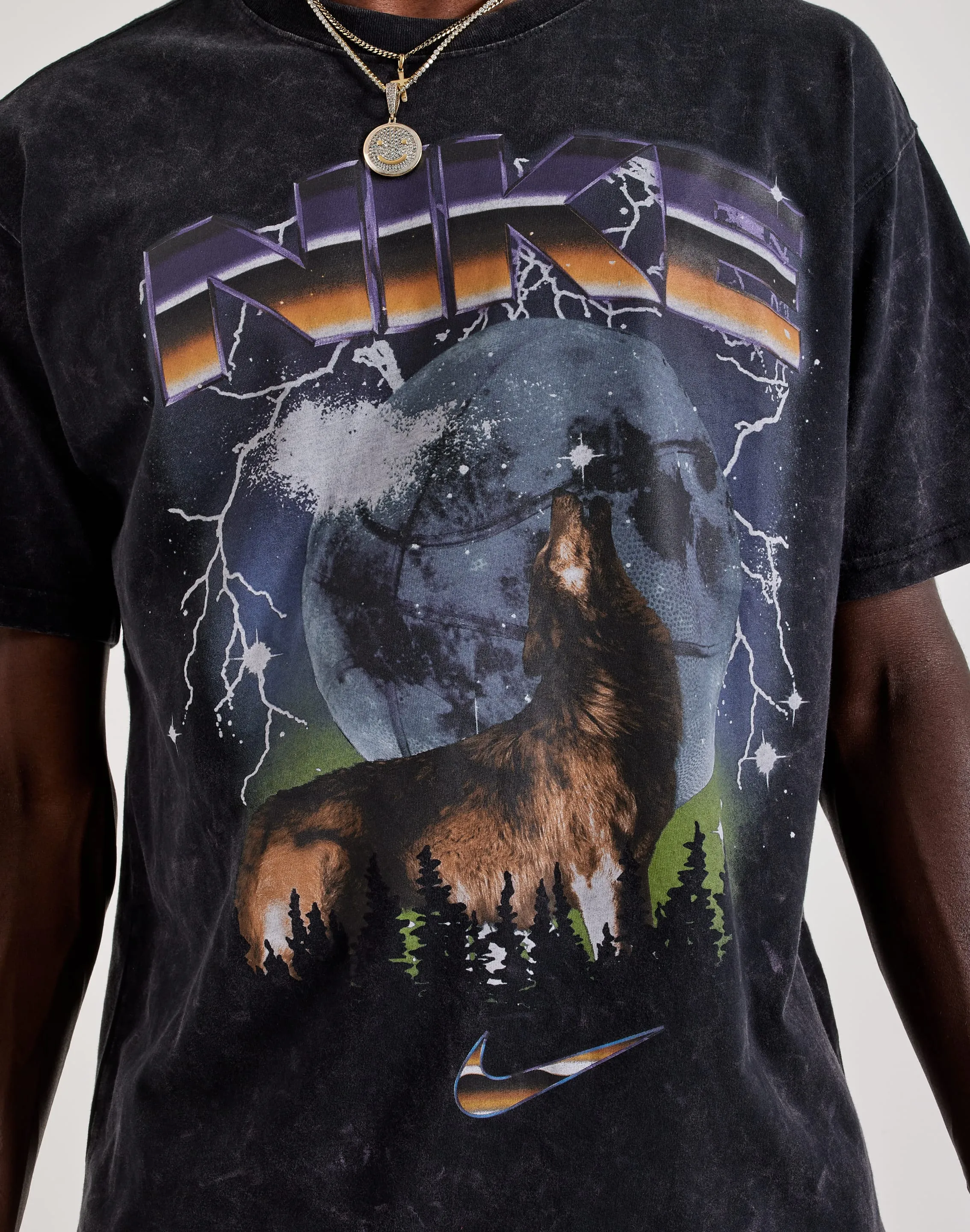 Nike Max90 Wolf Tee SlipResistantHem WrinkleResistantClothing