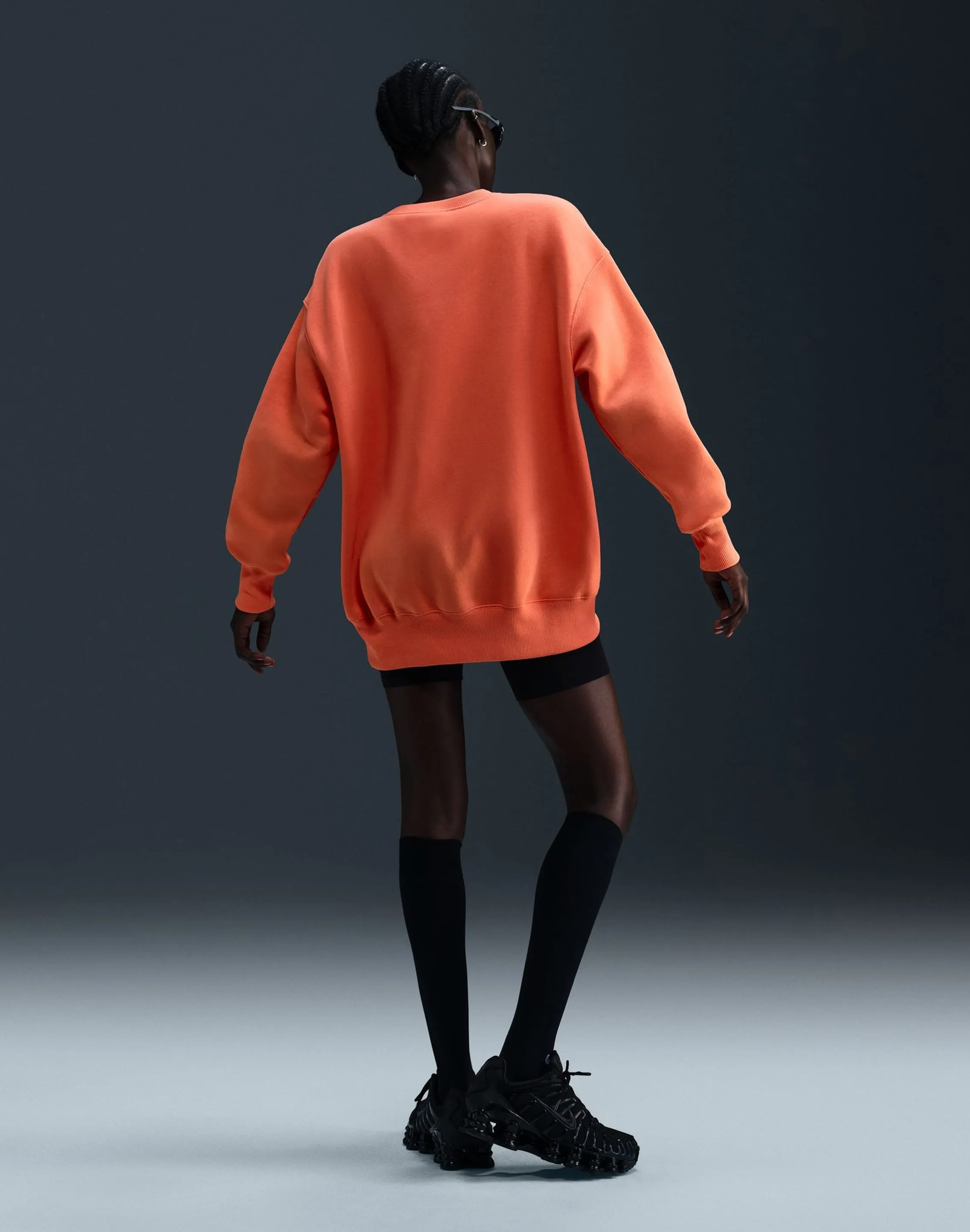 Nike Phoenix Fleece Over-Oversized Crewneck Sweatshirt NonSlipGrip Fairy Mood