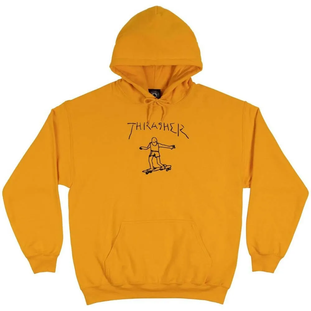 Thrasher - Gonz Hoodie Gold Winter Motion