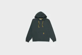 LowMaintenance Material DoubleStitched Seams Round Two JSP After-Hood Sweater (Green)