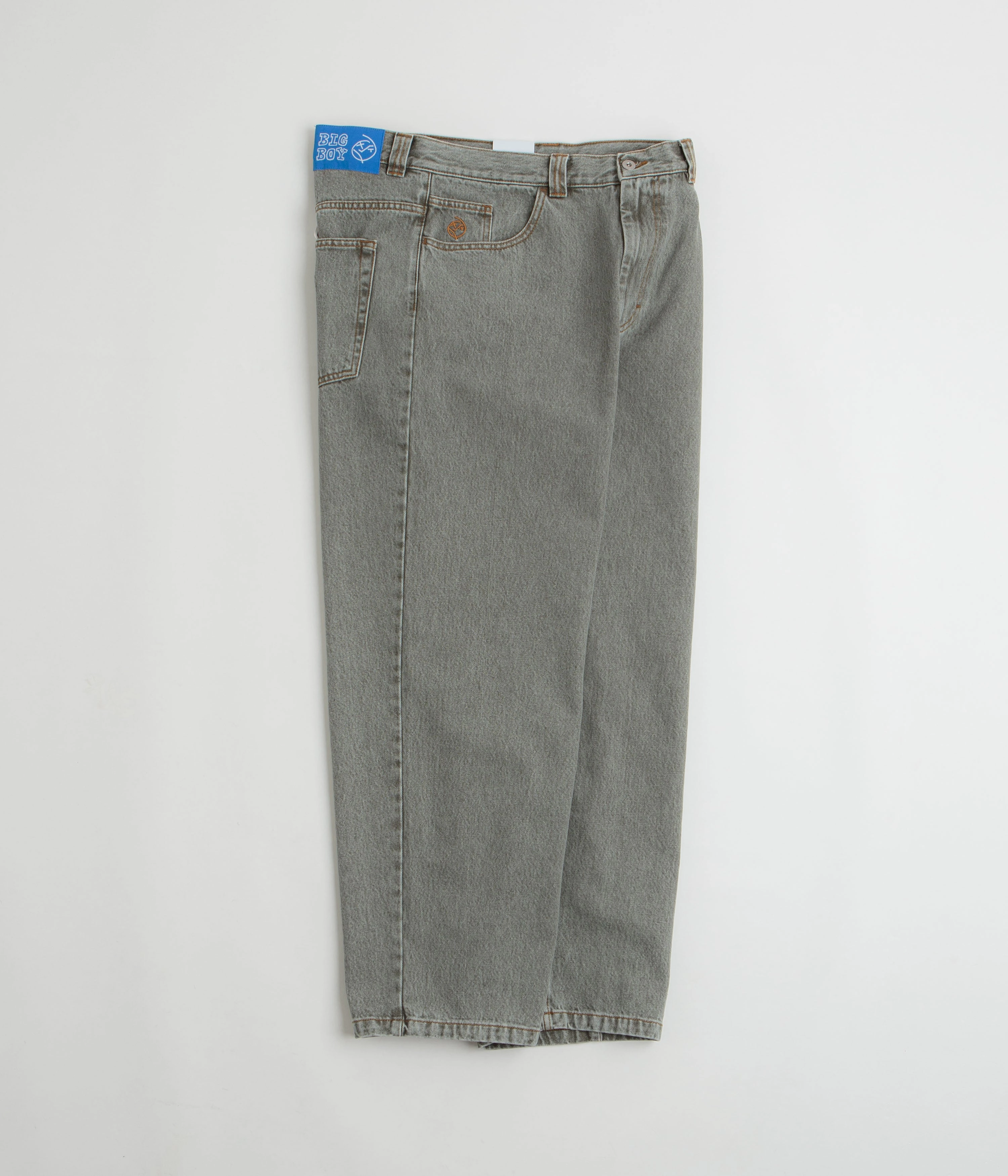 ReflectiveAccentDetails Polar Big Boy Jeans - Eucaplytus