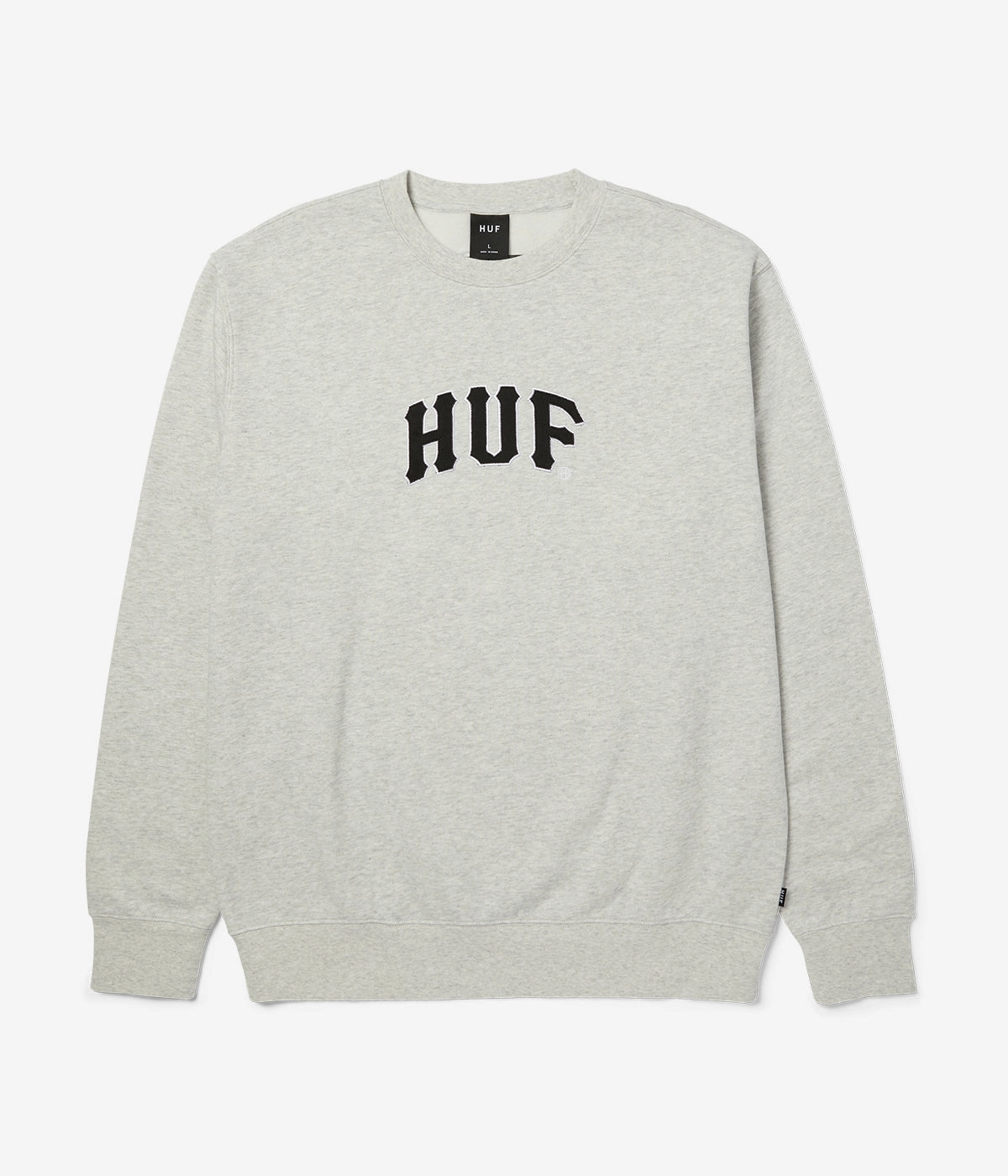 style test Timeless Bold Huf Arch Applique Crewneck