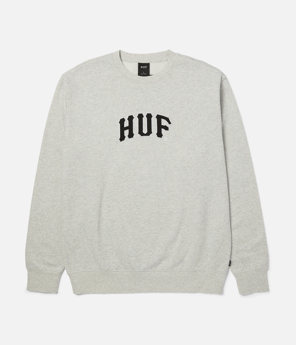 Huf Arch Applique Crewneck product graffiti urbanity Minimalist Design