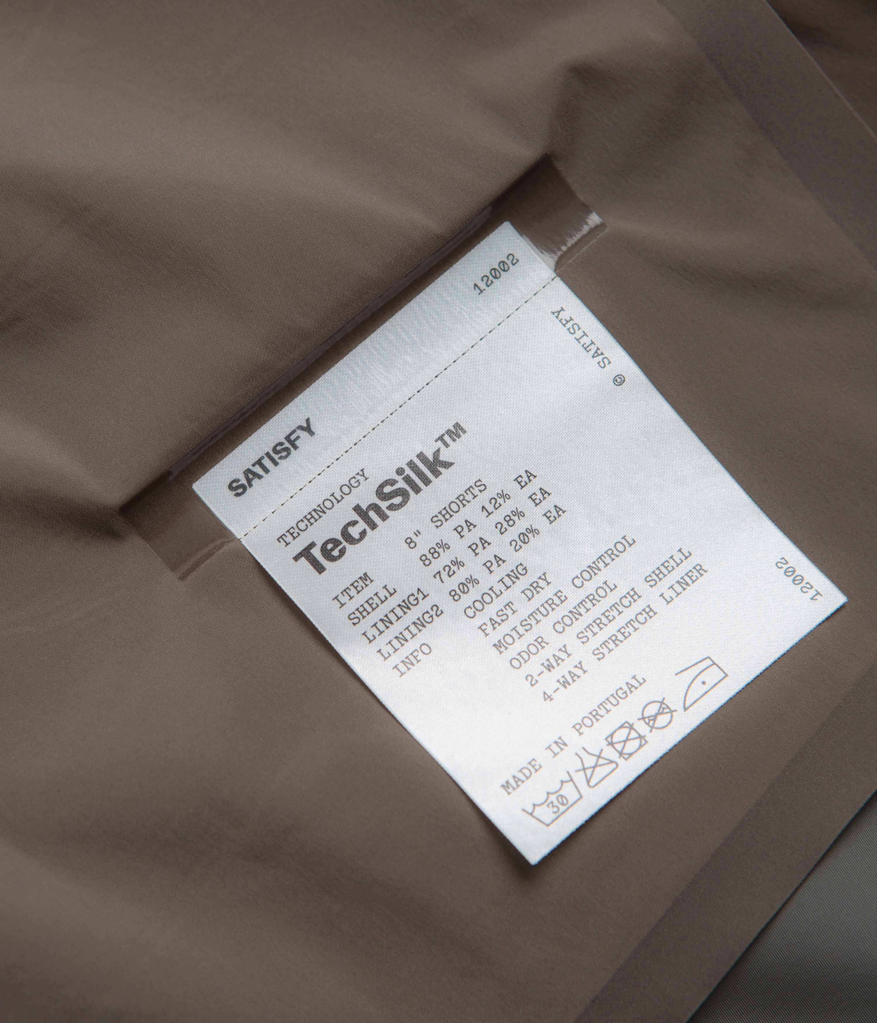 Satisfy Techsilk 8" Shorts - Falcon Father's Day gift Eco Friendly Material