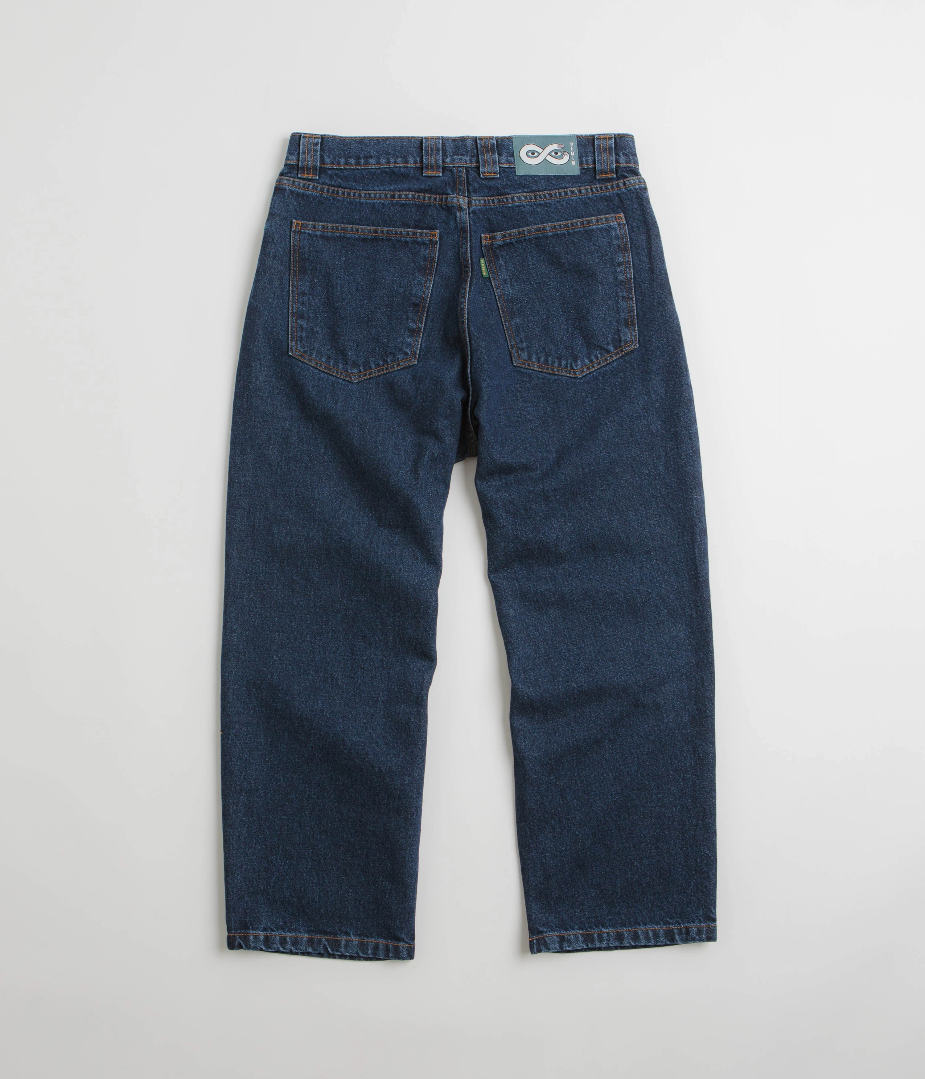 Modern Design Seamless Waist Technology Magenta OG Jeans - Blue