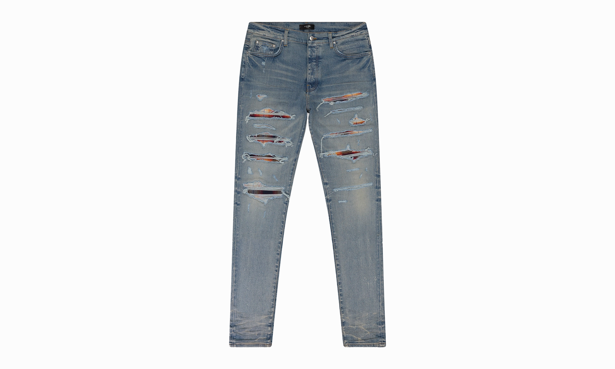 Thrasher Jeans "Clay Indigo Plaid" Brunch Outfit Traveler Gear
