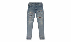 Thrasher Jeans "Clay Indigo Plaid" Fit Ready